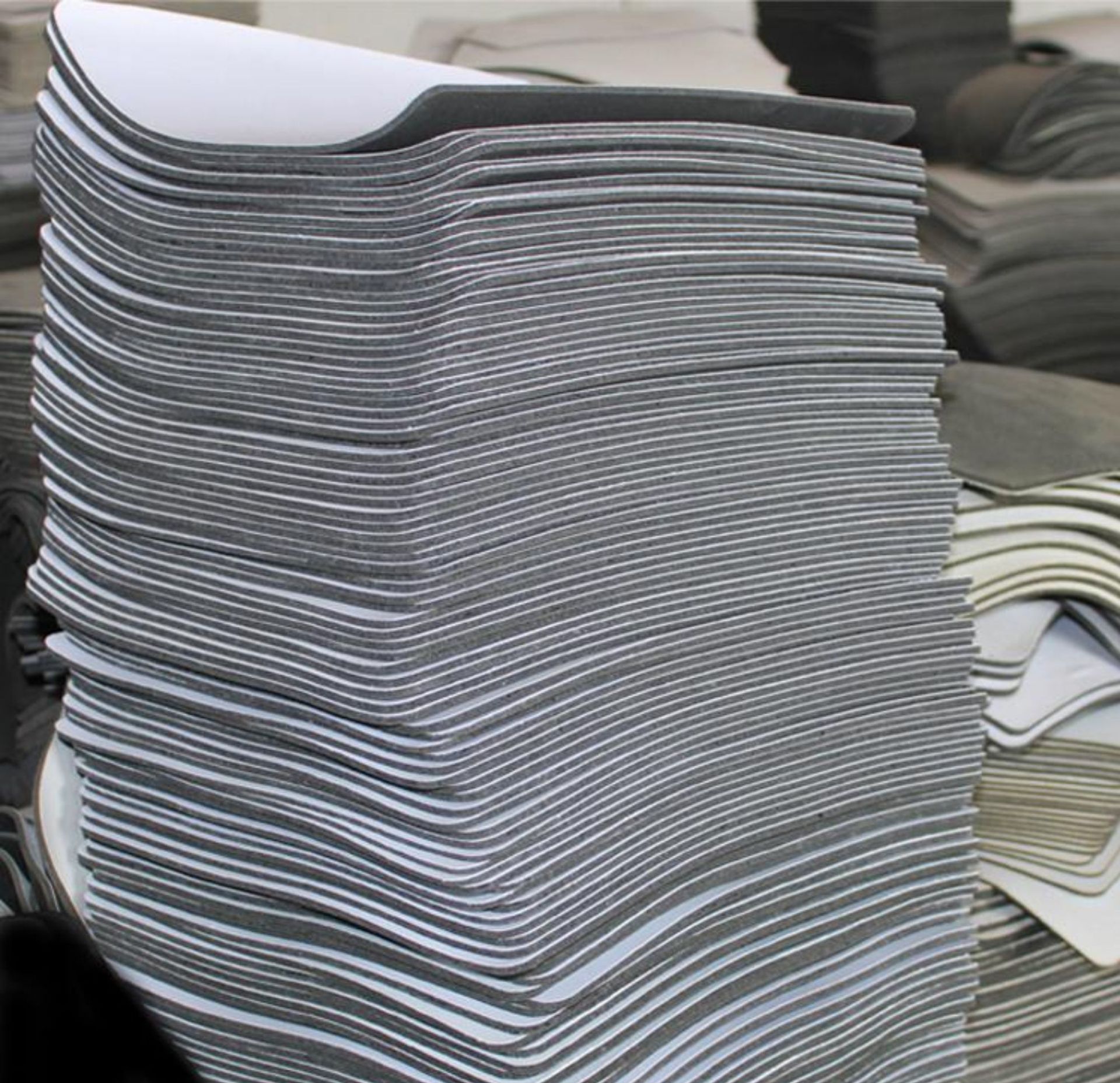 Mouse mat blank rubber mouse pad raw material sheet factory manufacturer | PAIDU