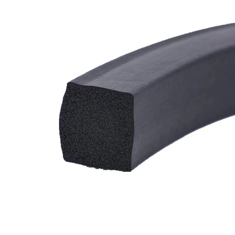 high density EPDM sponge rubber ring cord supplier Ethylene Propylene Diene Monomer /PAIDU