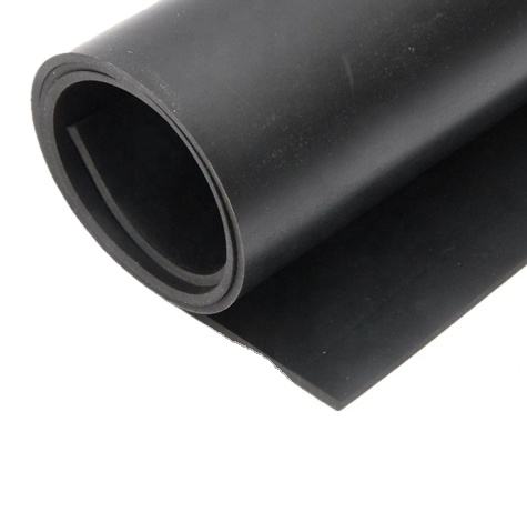 Black CR Rubber Foam Raw Material Rubber Closed Cell Customizable Hardness CR Rubber manufacturer/PAIDU