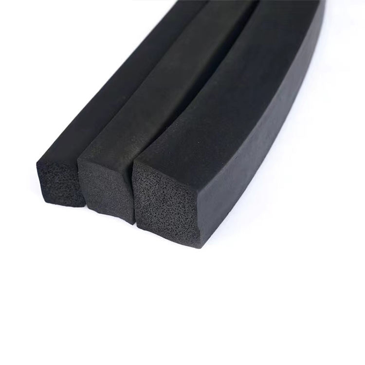 factory supply EPDM round foam sealing strip/sponge rubber ring cord /PAIDU