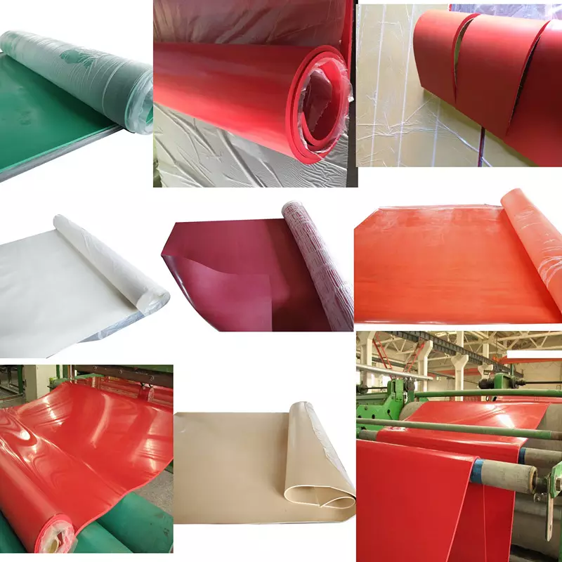 custom thickness Recycle material SBR rubber plate factory/PAIDU